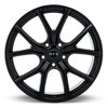 Rtx Alloy Wheel, CJ01 20X9 5x127 ET35 CB71.5 SATIN BLACK 507417